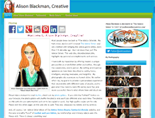 Tablet Screenshot of alisonblackman.info